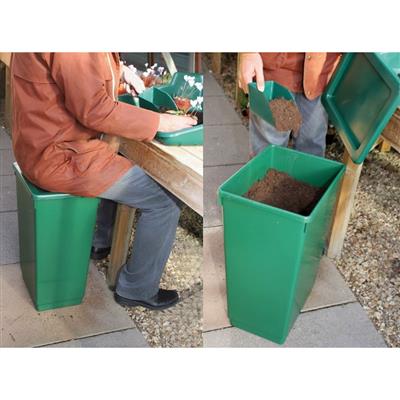 Garland Greenhouse Bin Seat - Greenhouse Megastore