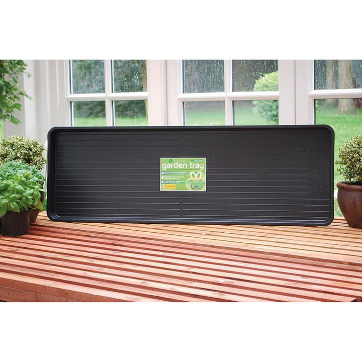 Garland Jumbo Garden Tray Black - Greenhouse Megastore