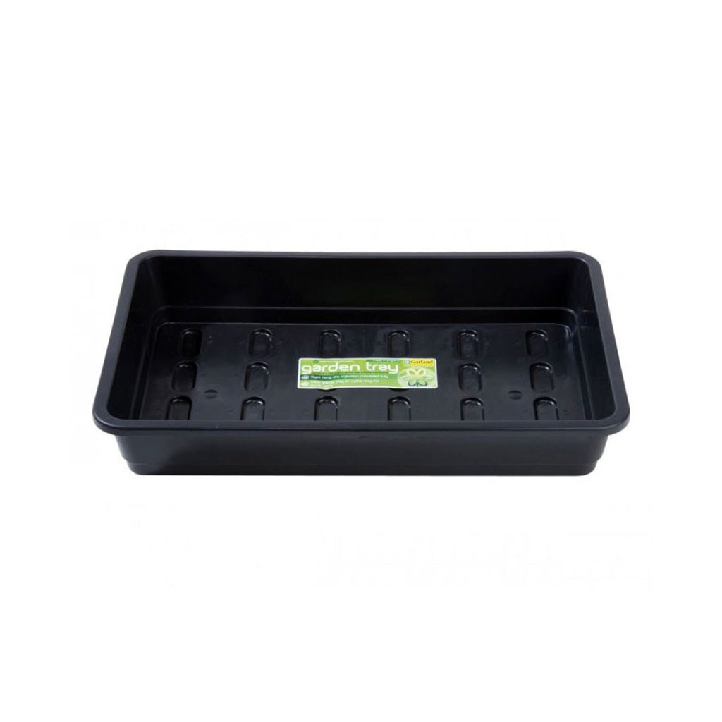 Garland Midi Garden Tray without Holes Black - Greenhouse Megastore