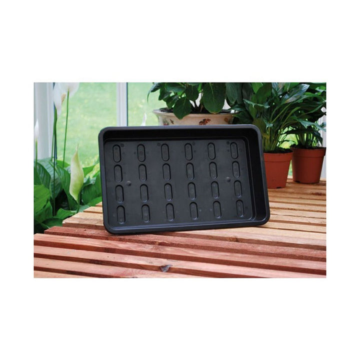 Garland Midi Garden Tray without Holes Black - Greenhouse Megastore