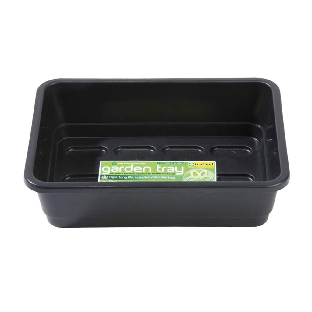 Garland Mini Garden Tray without Holes Black - Greenhouse Megastore
