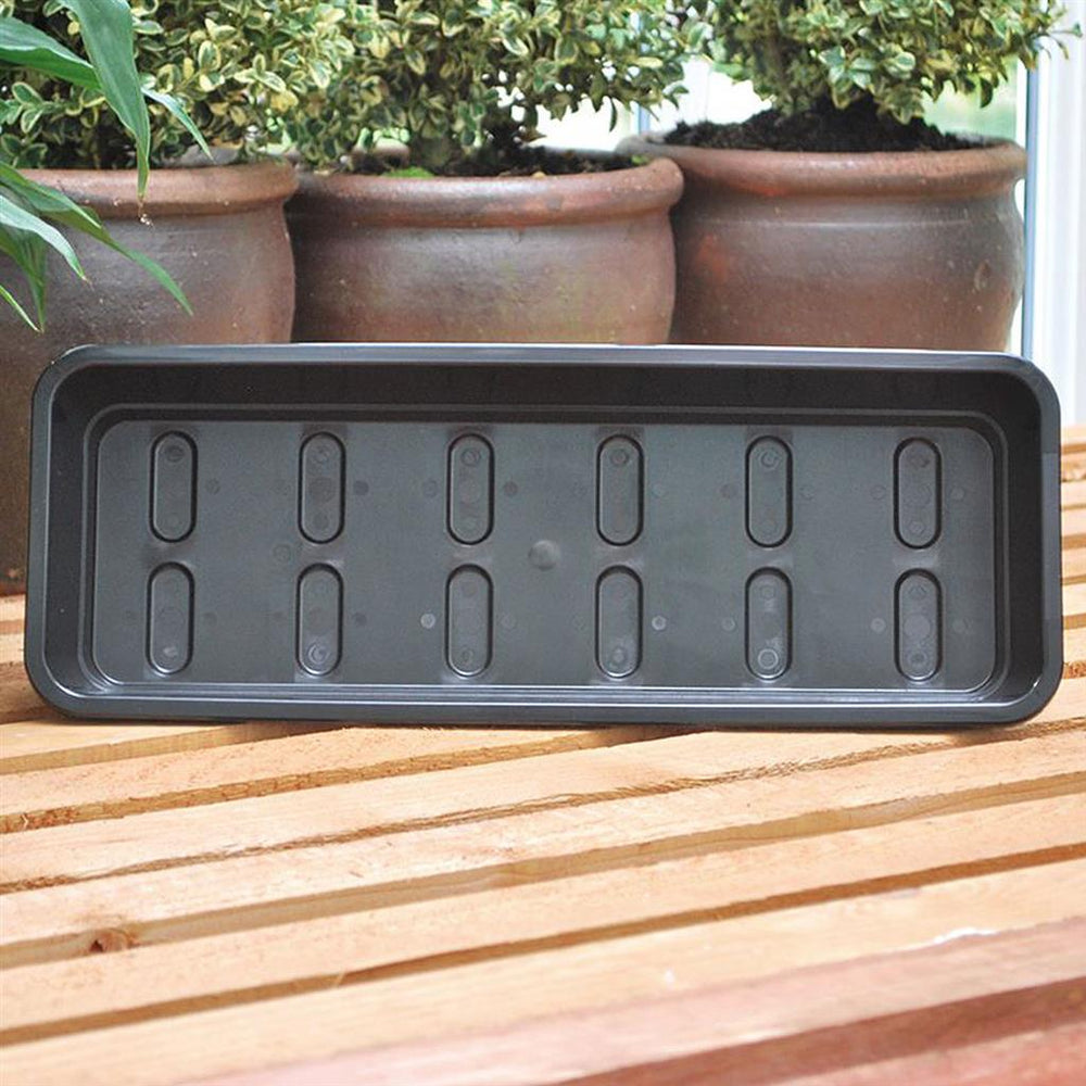 Garland Narrow Garden Tray without Holes - Greenhouse Megastore