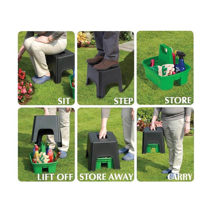 Garland Sit Step & Store - Greenhouse Megastore