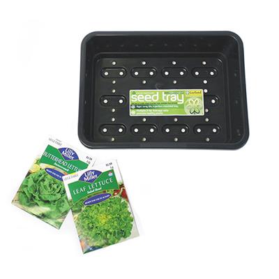 Garland Small Seed Tray Black - Greenhouse Megastore