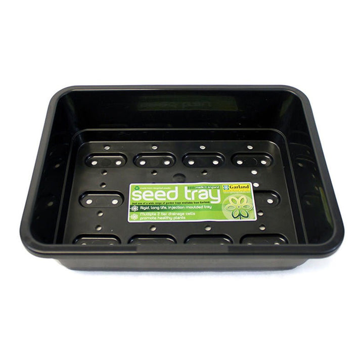 Garland Small Seed Tray Black - Greenhouse Megastore