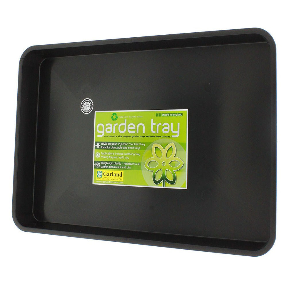 Garland Standard Garden Tray Black - Greenhouse Megastore