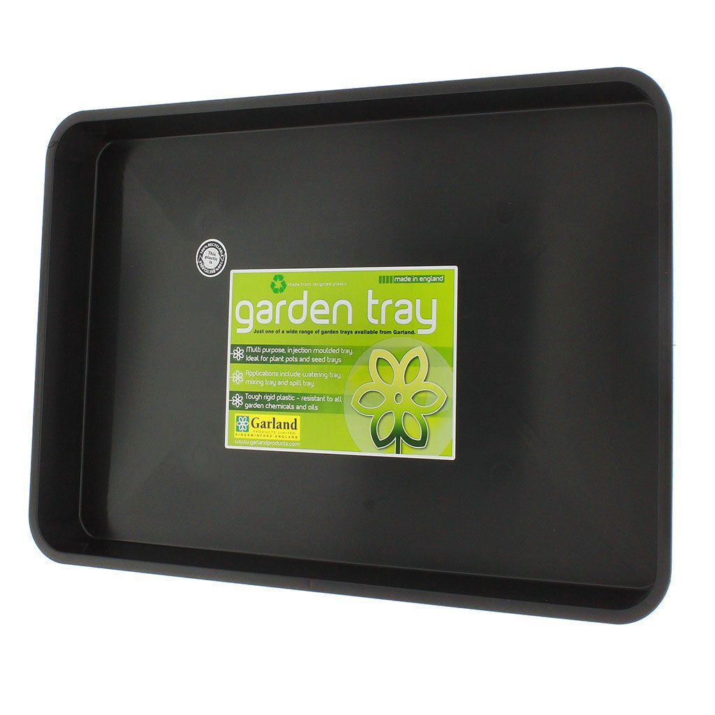Garland Standard Garden Tray Black - Greenhouse Megastore