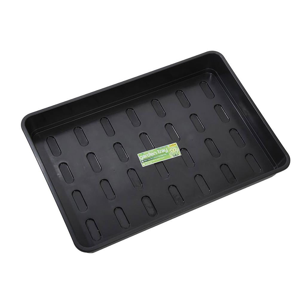 Garland XL Garden Tray Black without Holes - Greenhouse Megastore