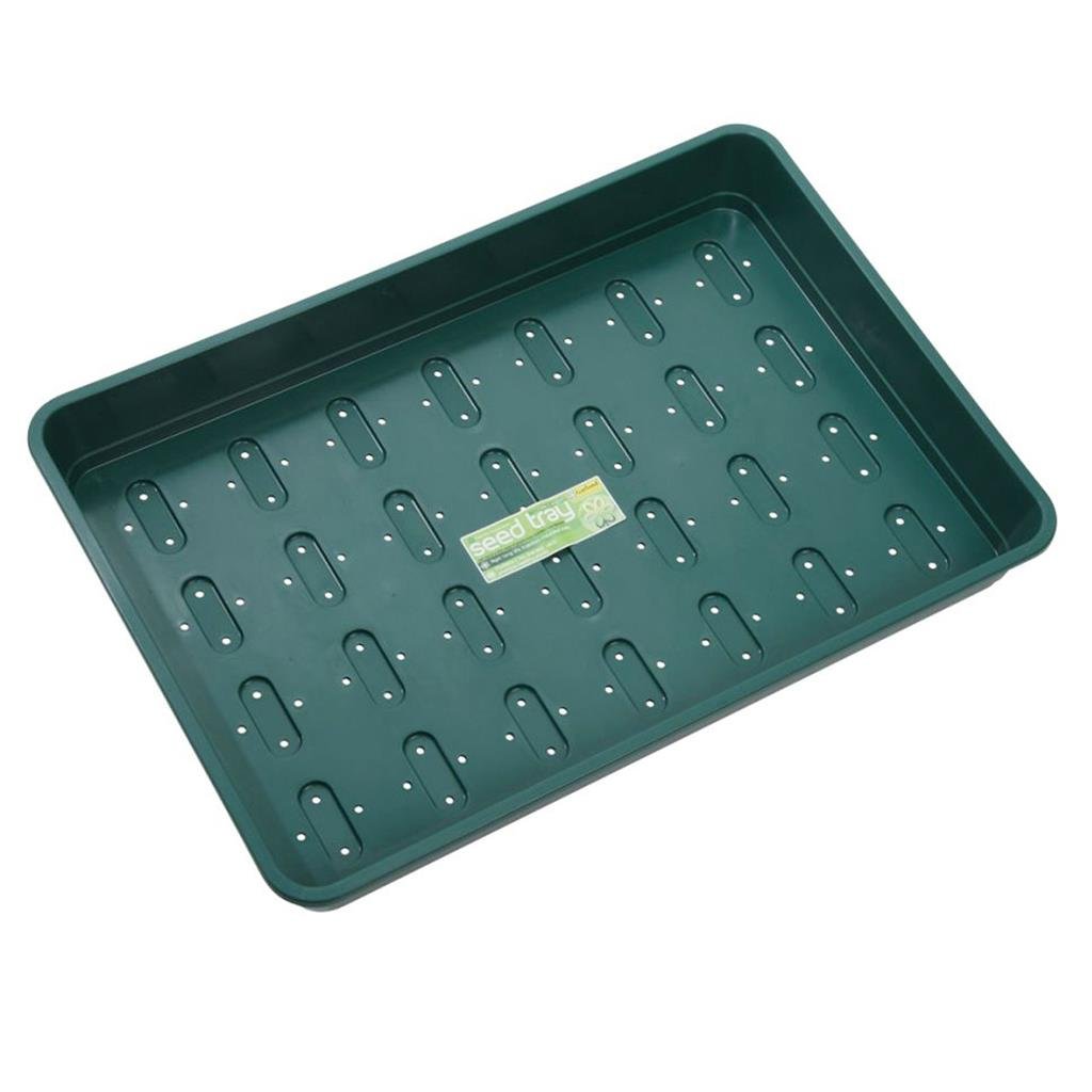 Garland XL Green Seed Tray with Holes - Greenhouse Megastore