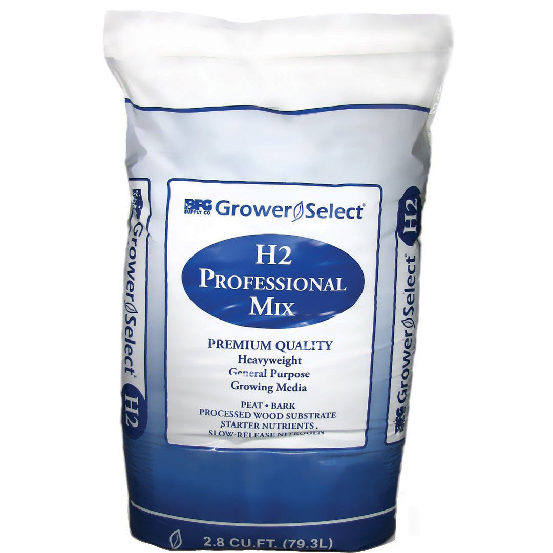 Grower Select 2.8 cu. ft. Bag H2 Professional Mix - Greenhouse Megastore