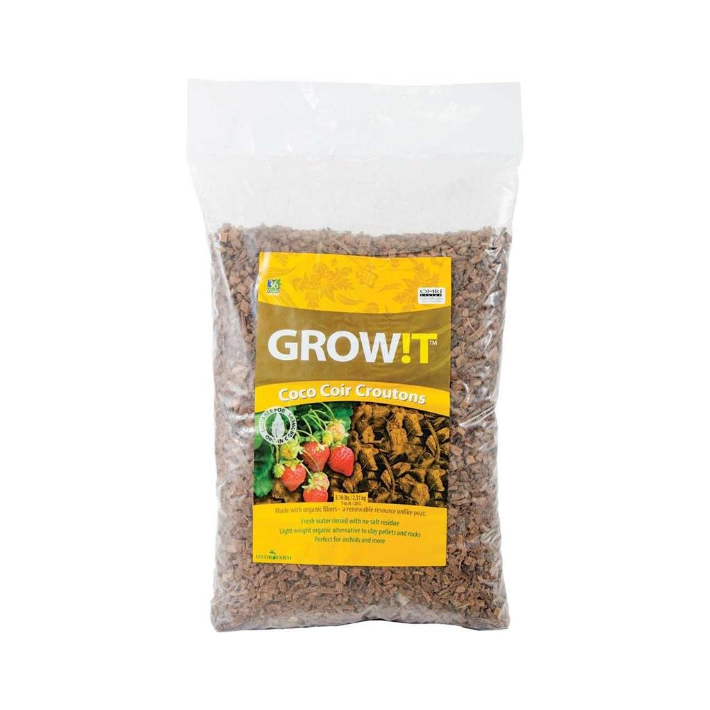 GROW!T 28 lt. Bag Coco Croutons - Greenhouse Megastore
