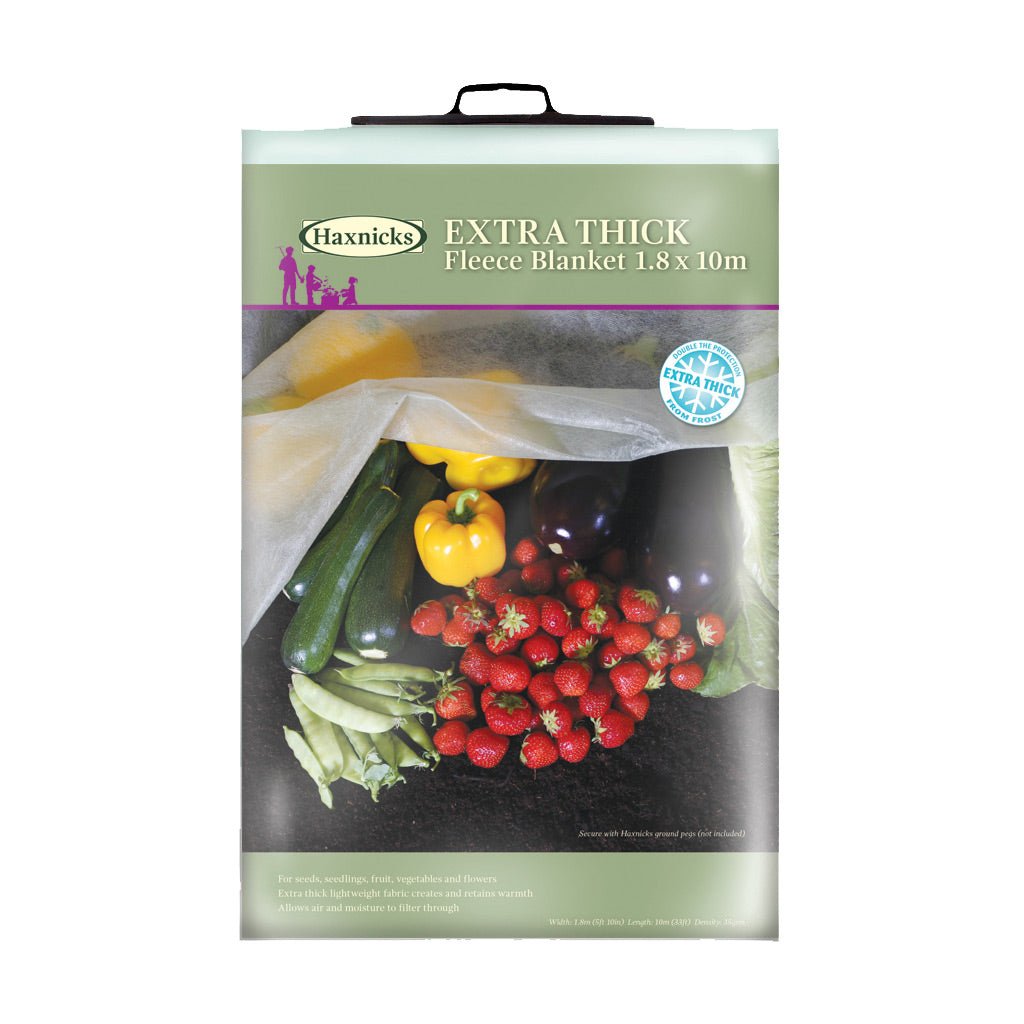 Haxnicks Extra Thick Fleece Blanket - Greenhouse Megastore