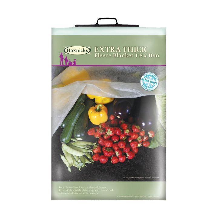 Haxnicks Extra Thick Fleece Blanket - Greenhouse Megastore