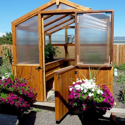 Outdoor Living Cedar Greenhouse
