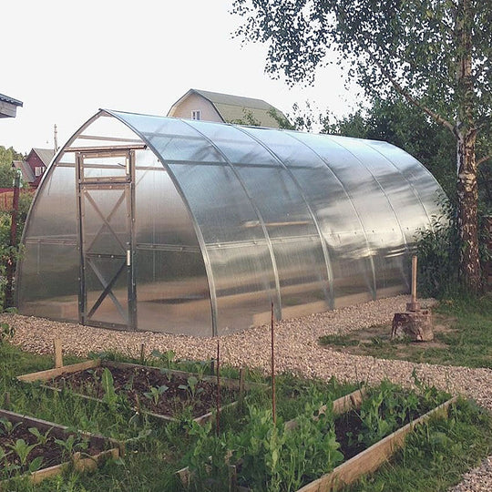 Polytunnel Hoop House Greenhouse (8' x 12') main image 0