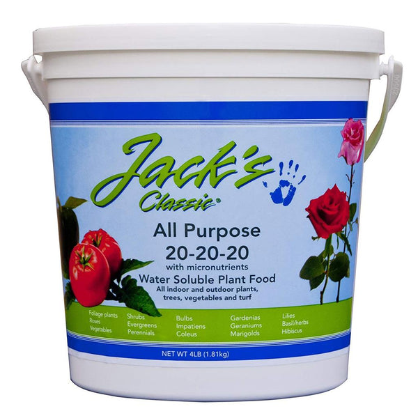Jack's Classic Water-Soluble 20-20-20 Fertilizer – Greenhouse