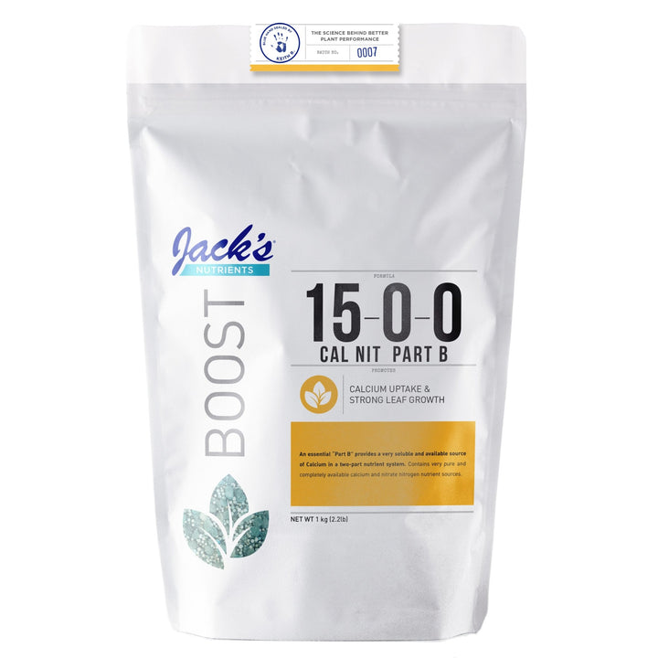 Jack's Nutrients Calcium Nitrate Part B Fertilizer - Greenhouse Megastore
