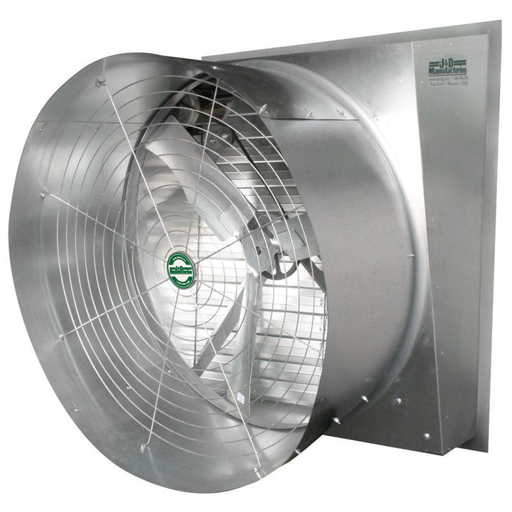J&D Typhoon Exhaust Fan with Cone - Greenhouse Megastore