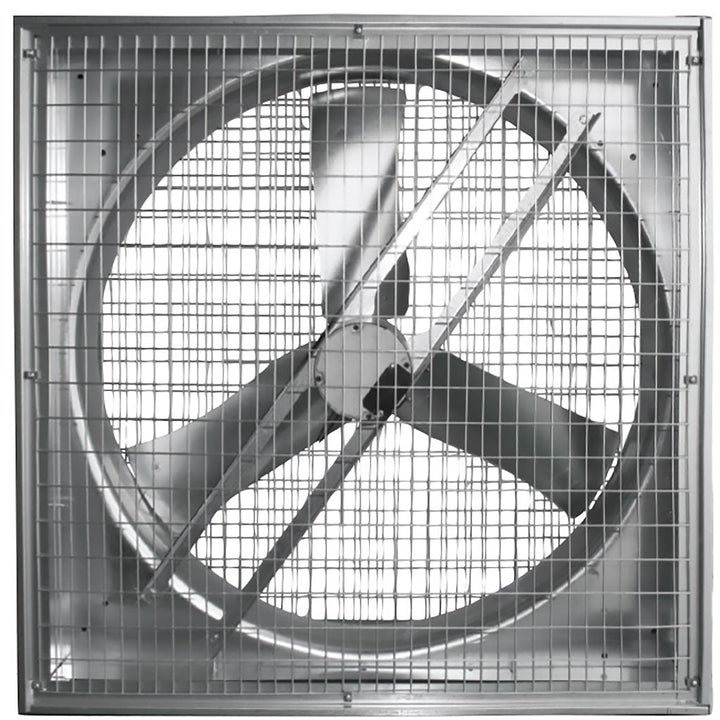J&D Whirl-Wind Galvanized Box Fan - Greenhouse Megastore
