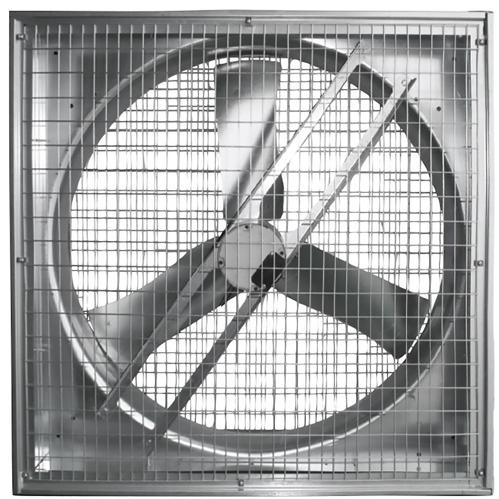 J&D Whirl-Wind Galvanized Box Fan - Greenhouse Megastore