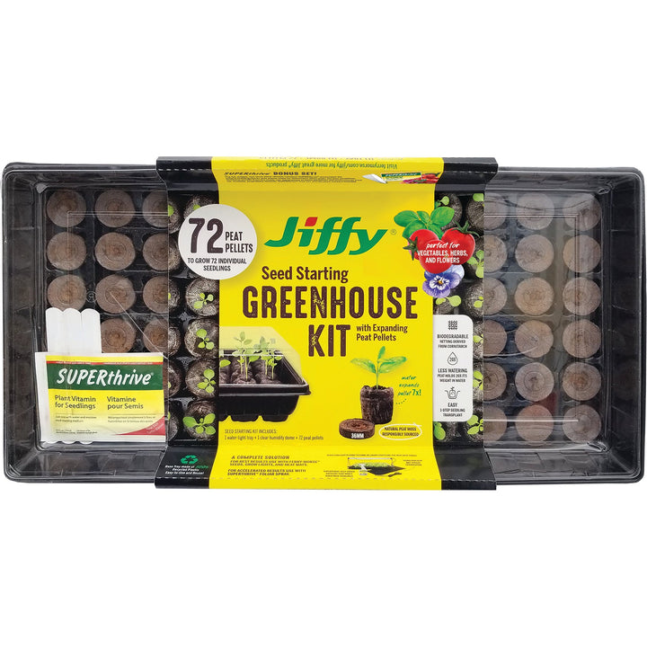 Jiffy® Greenhouse w/ Bonus SUPERthrive Sample - Greenhouse Megastore