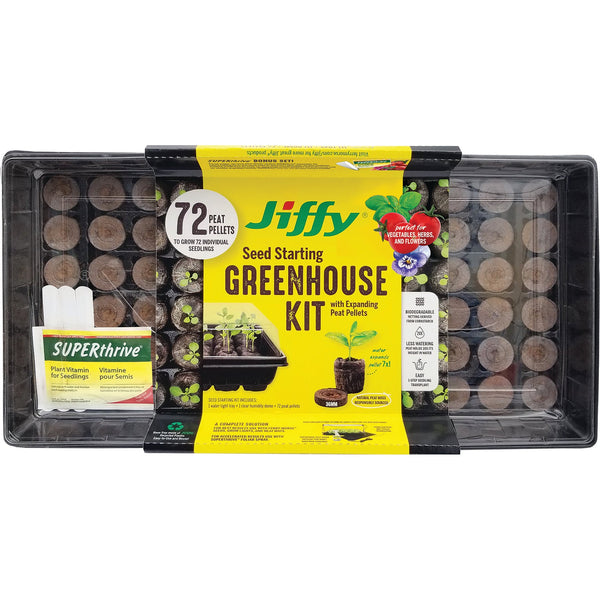 Jiffy® Greenhouse w/ Bonus SUPERthrive Sample – Greenhouse Megastore