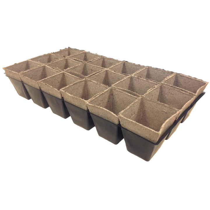 Jiffy® Poly - Pak Preloaded Peat Pots - Greenhouse Megastore