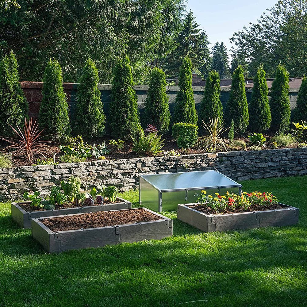 Kombi Dual Function Raised Bed & Cold Frame - Greenhouse Megastore