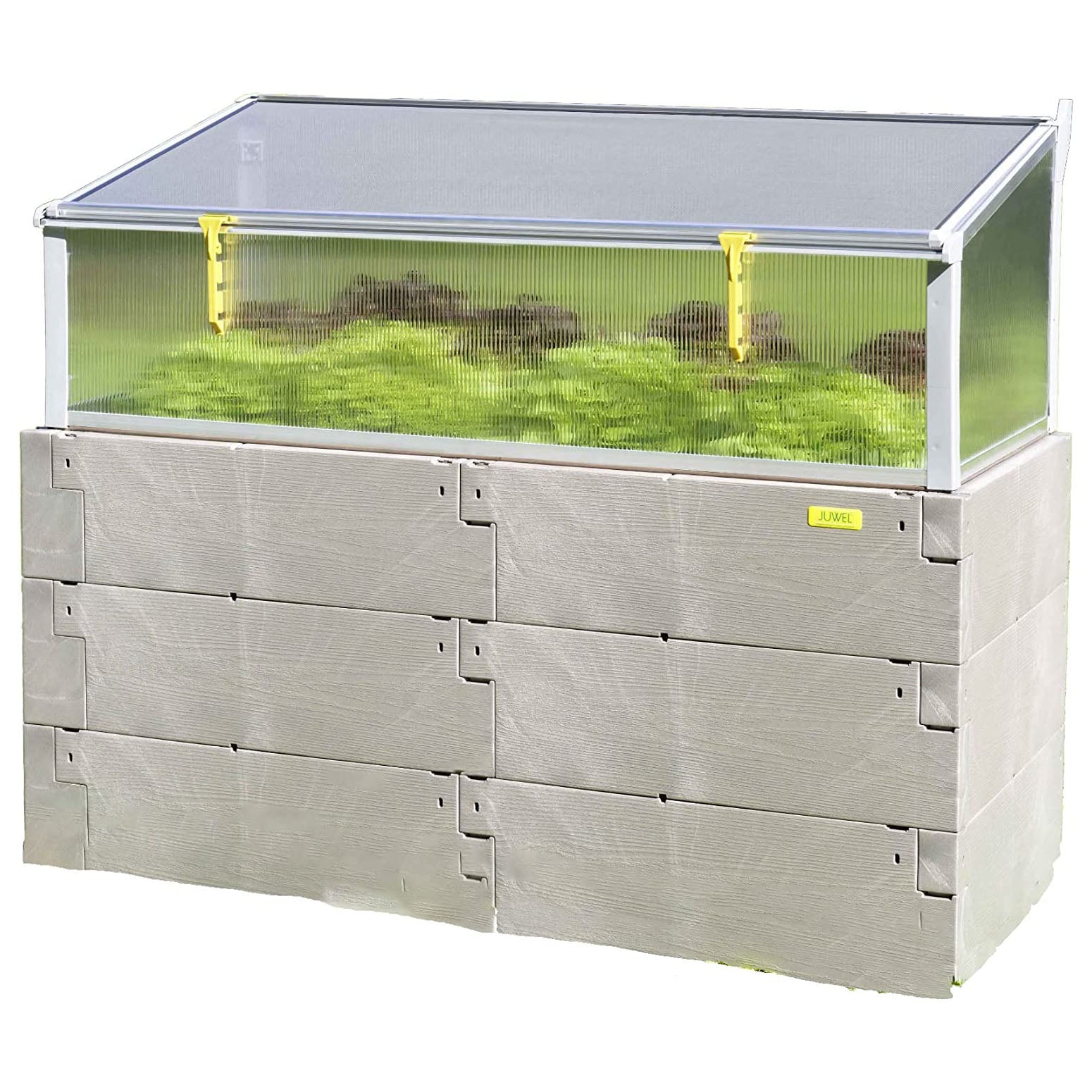 ハムリウム Kombi Dual Function Raised Bed & Cold Frame – Greenhouse Megastore
