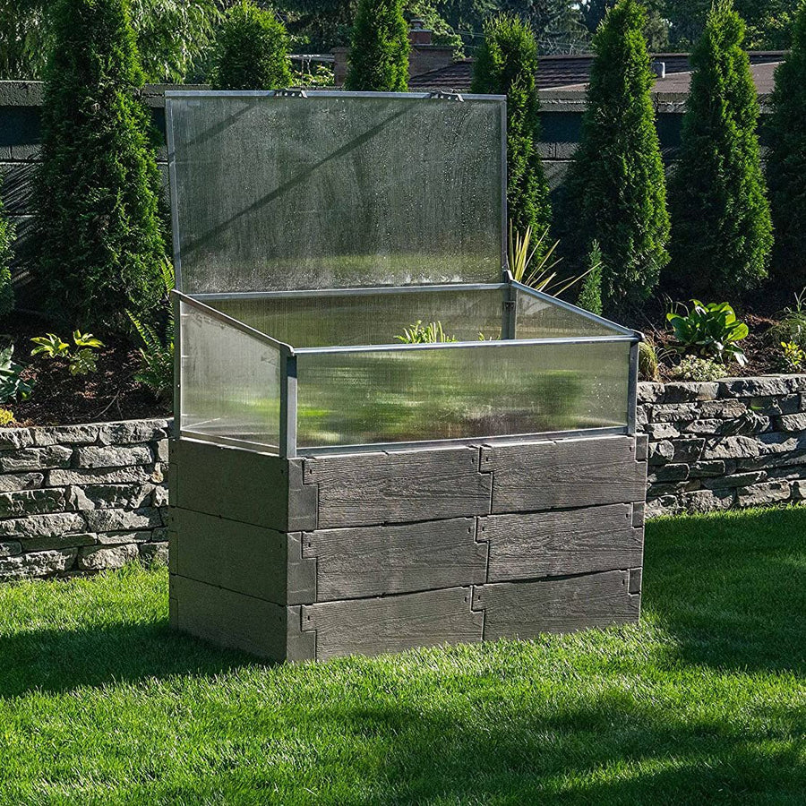 Kombi Dual Function Raised Bed & Cold Frame – Greenhouse Megastore