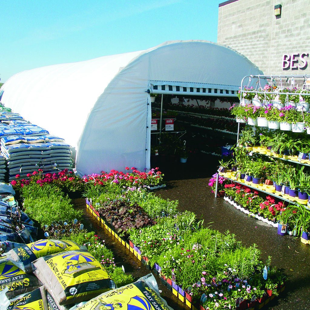 Kool - Mart 20 ft. Wide Retail Greenhouse - Greenhouse Megastore