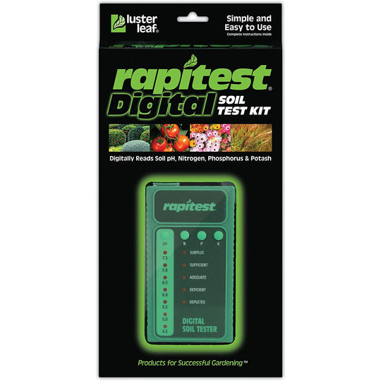 Luster Leaf Rapitest Digital Soil Test Kit – Greenhouse Megastore
