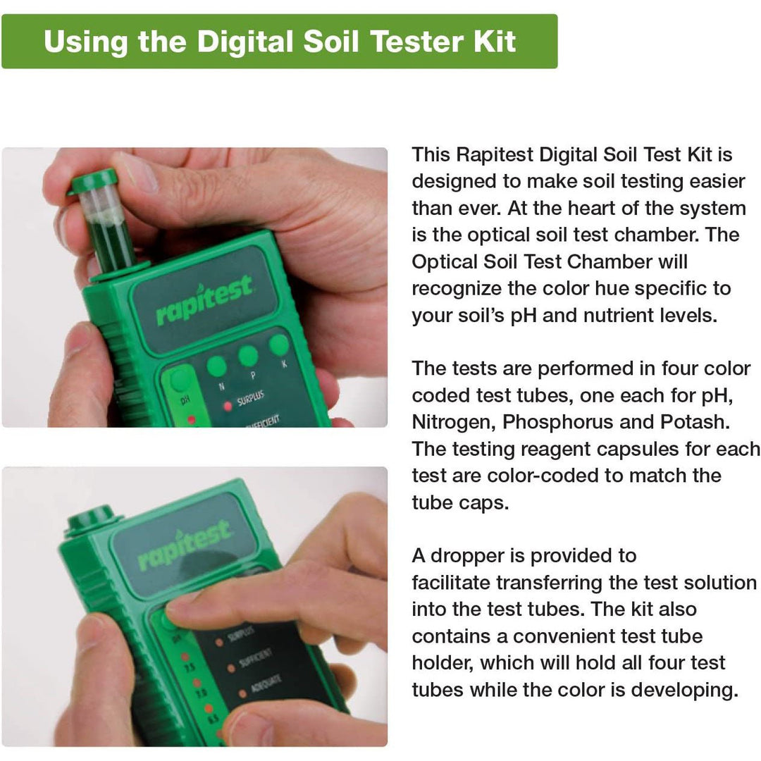 Luster Leaf Rapitest Digital Soil Test Kit - Greenhouse Megastore