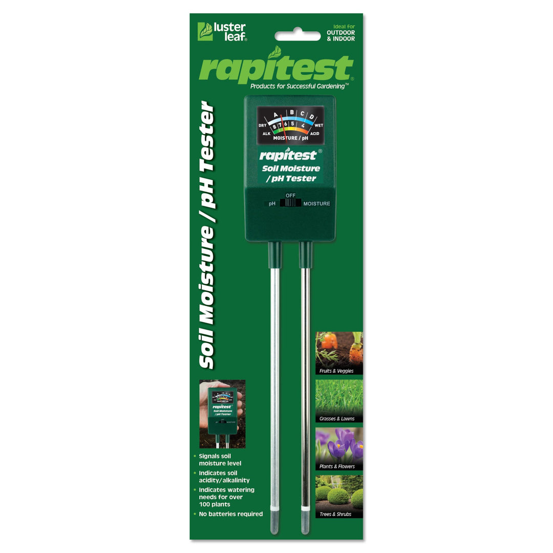 Luster Leaf Rapitest pH & Moisture Tester - Greenhouse Megastore