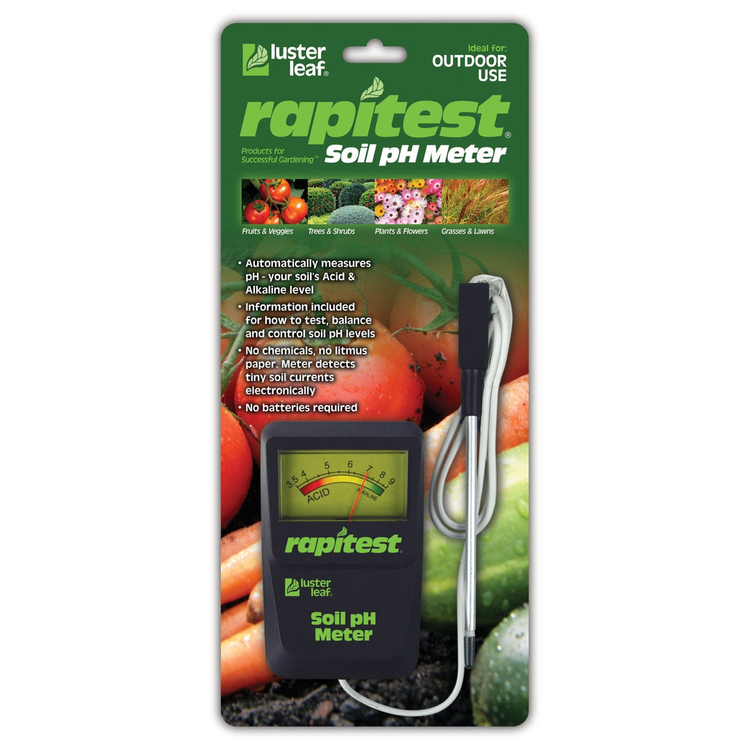 Luster Leaf Rapitest Soil pH Meter - Greenhouse Megastore