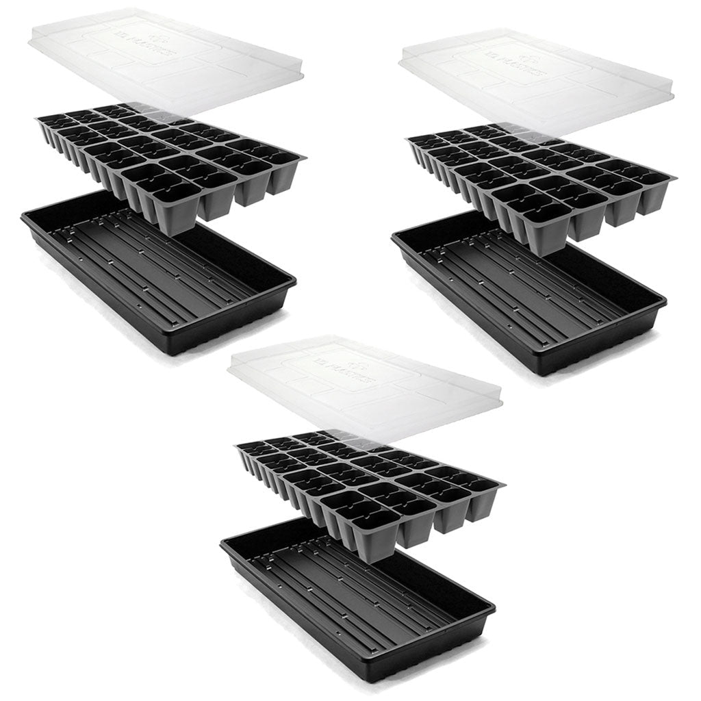 MegaGrow Propagator Triple Pack - Greenhouse Megastore