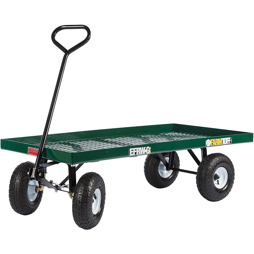 Metal Deck Wagon - Greenhouse Megastore