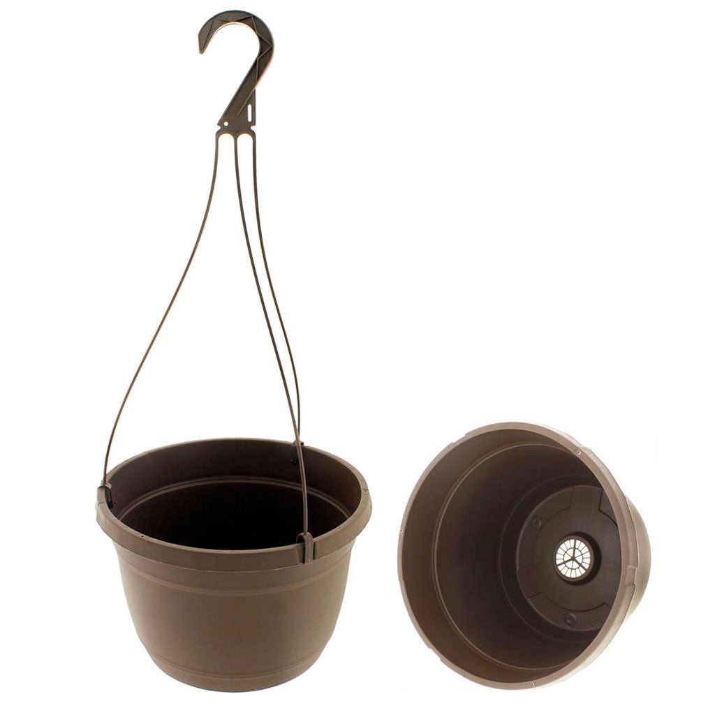 Milano 10 in. Hanging Planter - Greenhouse Megastore