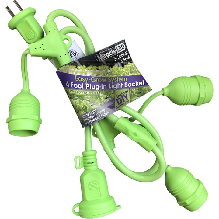 Miracle LED Socket Grow Plug In - Greenhouse Megastore