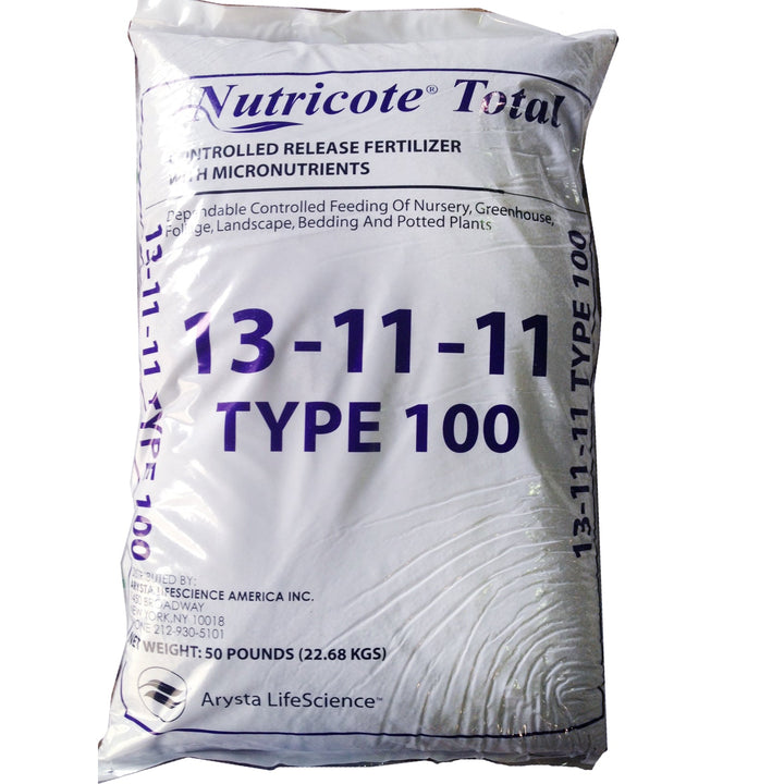 Nutricote Total 13 - 11 - 11 Fetilizer w/Minors - Greenhouse Megastore