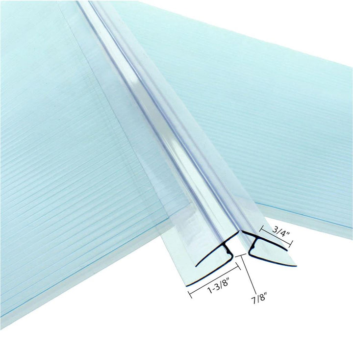 Plastic R Angle Profile - Greenhouse Megastore