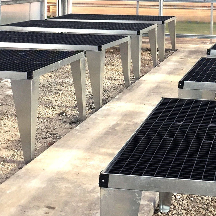 Portable Steel Bench - Greenhouse Megastore