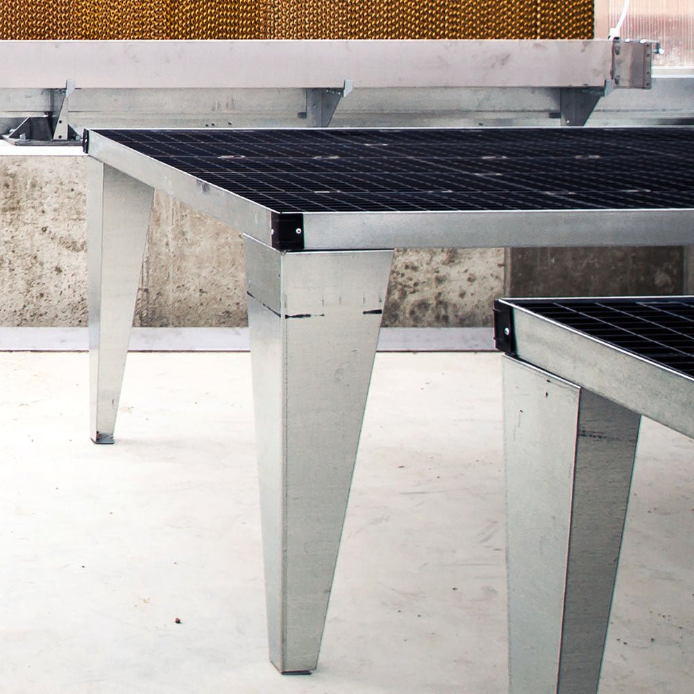 Portable Steel Bench - Greenhouse Megastore