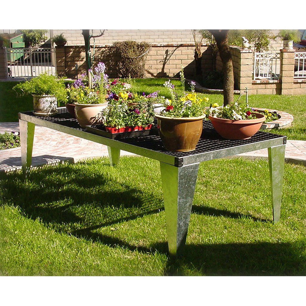 Portable Steel Bench - Greenhouse Megastore