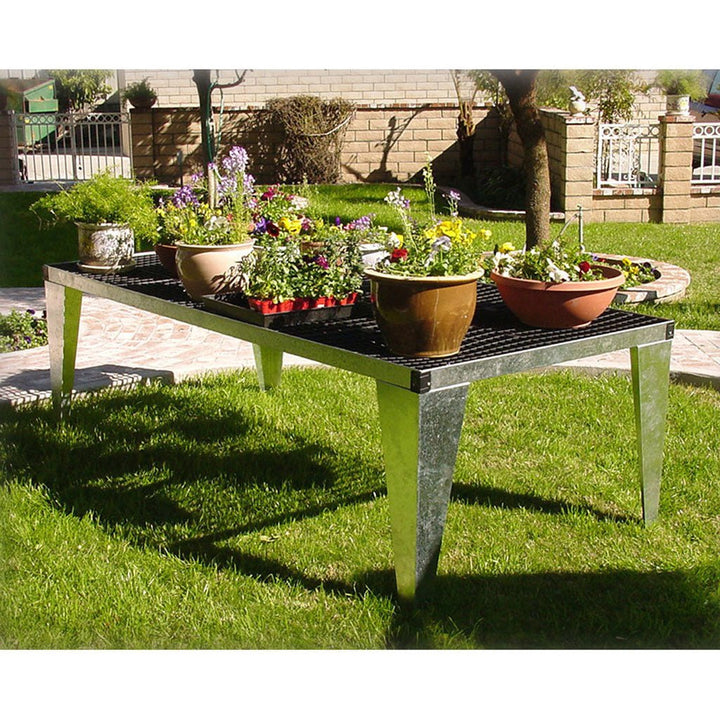 Portable Steel Bench - Greenhouse Megastore