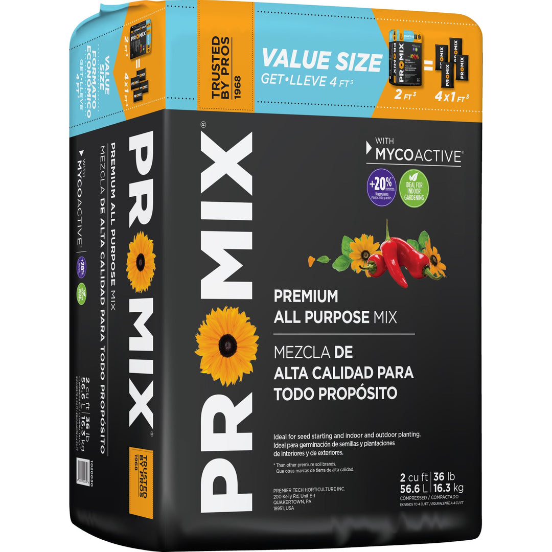 Premier PRO - MIX Premium All - Purpose Mix with MYCOACTIVE - Greenhouse Megastore