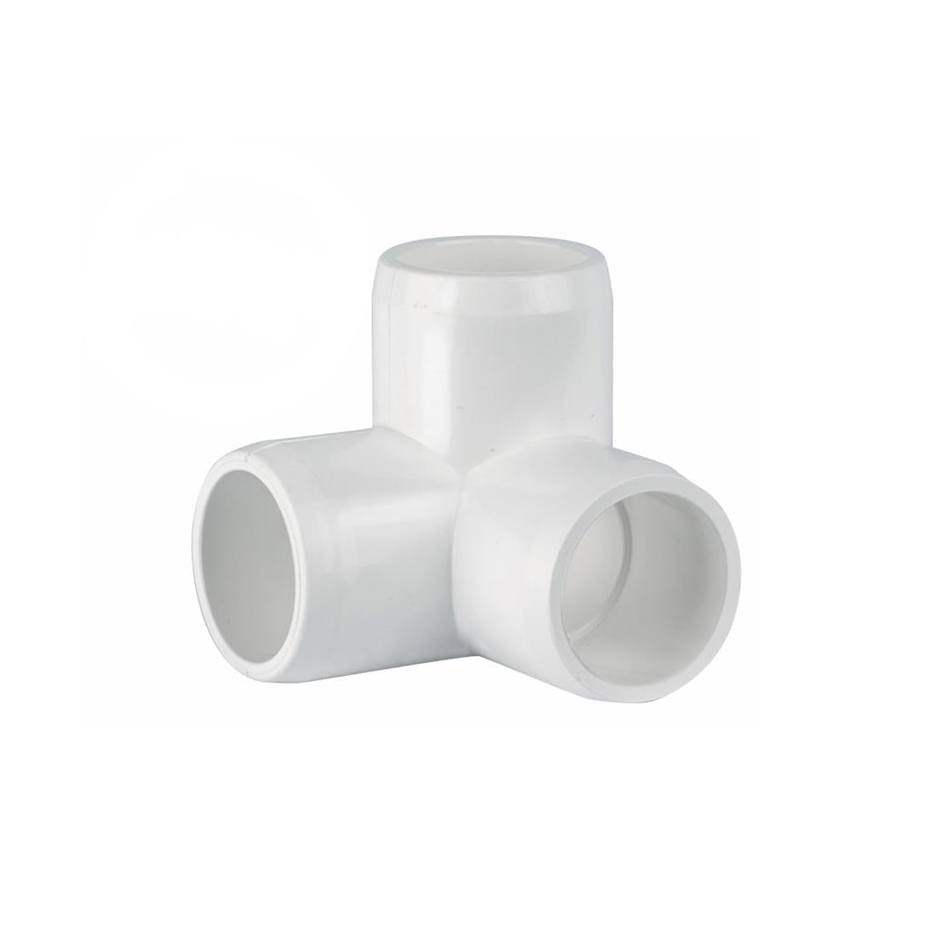 PVC Fitting 3 Way Connector - Greenhouse Megastore