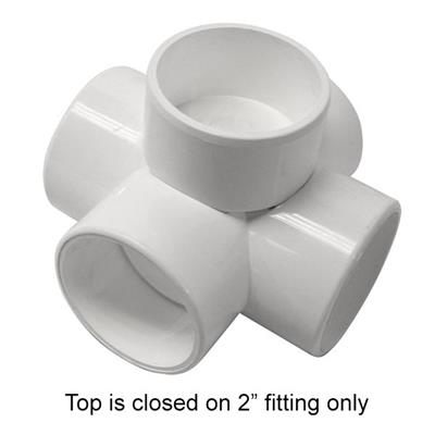 PVC Fitting 5 Way Connector - Greenhouse Megastore