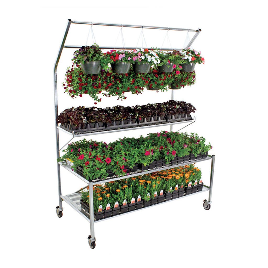 PX7001 Fence - on - a - Step Bench - Greenhouse Megastore