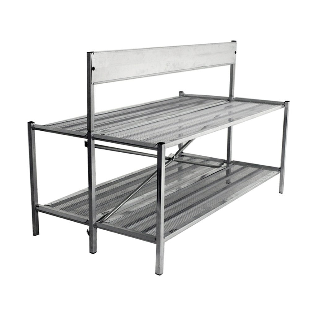 PX7022 Double Bench Display 4' - Greenhouse Megastore